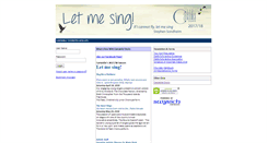Desktop Screenshot of cantabilechoirs.net